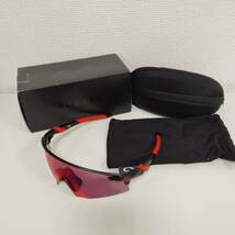 【F-14807】1円～ OAKLEY オークリー サングラス ENCODER（A） PRIZM ROAD 色:MATTE BLACK 品番:0OO9472F 箱・ケース付き 中古品_画像1