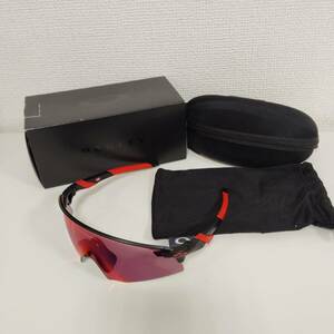 [F-14807]1 иен ~ OAKLEY Oacley солнцезащитные очки ENCODER(A) PRIZM ROAD цвет :MATTE BLACK номер товара :0OO9472F коробка * с футляром б/у товар 