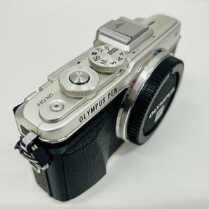 【TJ-3699】1円〜 OLYMPUS PEN Lite E-PL7 オリンパス ミラーレス一眼レフカメラ ダブルレンズキット 箱有 中古 通電確認済み ジャンク の画像7