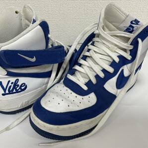 【F-14847】 NIKE スニーカー / AIR FORCE 1 HIGH 07 LV8 EMB / DC8168-100 27cm ドジャースコラボ エアフォース1 ナイキの画像1