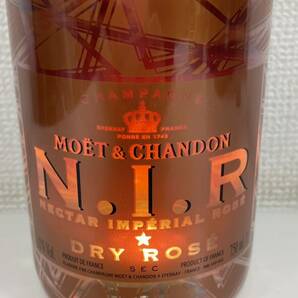 【F-14662】 未開栓 MOET&CHANDON N.I.R DRY ROSE 12% 750mL モエ・エ・シャンドン ネクター アンペリアル ドライ ロゼ シャンパンの画像4