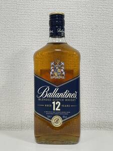 【F-14589】 未開栓 Ballantine's 12年 スコッチ ウイスキー 40% 700mL バランタイン SUNTORY サントリー 