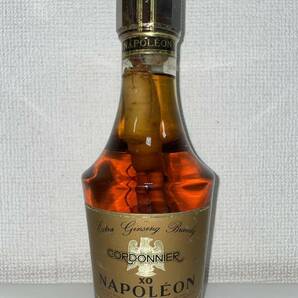 【F-14726】 未開栓 CORDONNIER XO NAPOLEON 40% 720mL 1315.6g コルドニエ ナポレオン 古酒 高麗人参酒 ブランデー の画像1