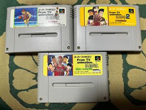 SFCスーパーファミコンソフト スラムダンクコンプリート3本セット