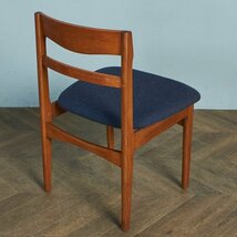 [68904]張替済 nathan ダイニングチェア 英国 ヴィンテージ チーク 椅子 北欧 スタイル ネイサン イス モダン イギリス ビンテージ 木製_画像3