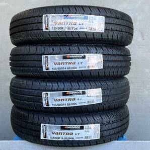 新品4本の場合 送料込￥13800 ハンコック 2020年製 Hankook LT RA18 155/80R14 88/86N バン・小型トラックの画像1