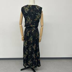 SACRA サクラ MULTI FLOWER DRESS マルチフラワードレス ロングワンピース マキシワンピース 春夏 花柄 size38 女性用 レディースの画像3