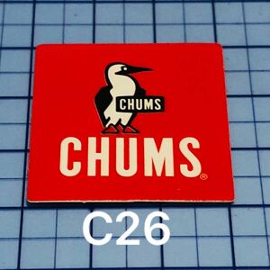 CHUMS チャムス キャンプステッカー 防水ステッカー シール 登山 キャンプ用品