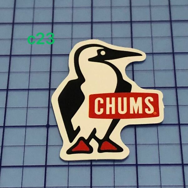 CHUMS チャムス キャンプステッカー 防水ステッカー シール 登山 キャンプ用品