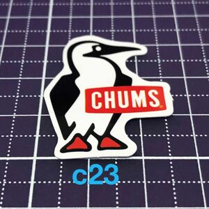CHUMS チャムス キャンプステッカー 防水ステッカー シール 登山 キャンプ用品