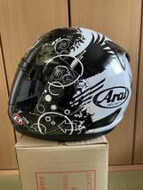 Arai Astro IQ グラフィック　サイズXL （61.62cm）　中古　まだ使用可能です。_画像2