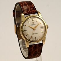 【OMEGA】オメガ シーマスター Seamaster Automatic 24 石 Cal.562 Gold Tone dial Watch Ref.166.009 $DK44-167-6_画像2