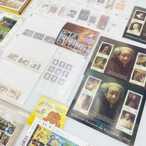 【1円スタート】海外切手 絵画 芸術 風景 香港 世界各国 大量80枚以上 コレクション 保管品（UK4）の画像5