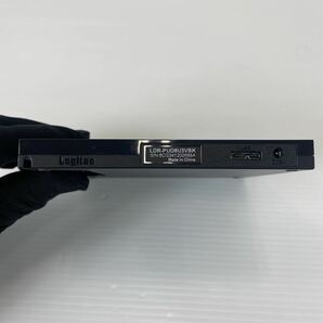 【良品】Logitec LDR-PUD8U3VBK ロジテック ポータブル DVD 外付け DVDドライブ ブラック （U）の画像5