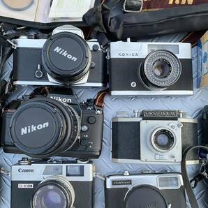 【1円スタート】Nikon PENTAX MINOLTA Canon 等 フィルムカメラ ポラロイド 一眼レフ 周辺機器 大量まとめ売り 動作未確認 ジャンク品の画像8