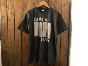 新品●ブラックフラッグ　ビンテージスタイル　Tシャツ[XL]●ハードコア/パンクロックバンド/アナーキスト/BLACK FLAG