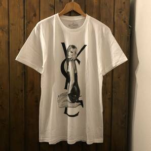 新品●ケイトモス プリントTシャツ［L］●ファッション・スーパーモデル/セレブ/セクシー/SEXY/WHTの画像1