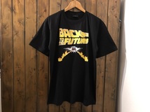 新品●バックトゥザフューチャー　プリントTシャツ［L］●デロリアン/SF映画/BTTF_画像1