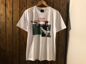 新品●レオン・モンタナ & マチルダ・ランドー　プリント Tシャツ［L］●ジャン・レノ/ナタリー・ポートマン/アクション映画/LEON