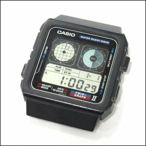 TS カシオ/CASIO メンズ腕時計 ツイングラフ/TWIN-GRAPH AE-21W クオーツ 電池交換済み 現状渡し