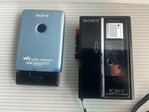 ◆SONY ソニー ウォークマン WM-EX610 カセットレコーダー TCM-17 2点set◆