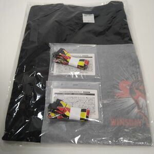 JRA ウインズ オリジナル Tシャツ ネック ストラップ セット 限定 非売品 ブラック 競馬 中央競馬 懸賞 メンズ 夏物
