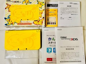 任天堂 ニンテンドー 3DS LL ピカチュウ イエロー 本体