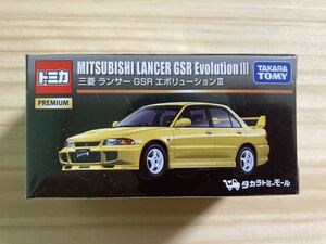 ☆未開封 タカラトミーモール 限定 トミカプレミアム【三菱 ランサー GSR エボリューションⅢ MITSUBISHI LANCER GSR Evolution Ⅲ】☆