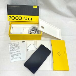 1円～★POCO F4 GT SIMフリー スマートフォン Knight Silver 12GB RAM 256GB ROM