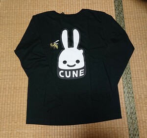 CUNE キューン ロングスリーブTシャツ 蜂 M 新品未使用 BLACK