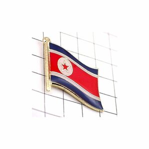 ピンバッジ 北朝鮮 国旗 キャッチ付 朝鮮民主主義人民共和国！送料無料！の画像2