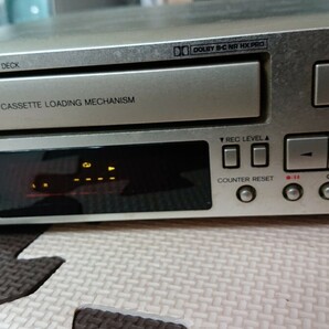 ONKYO k-505TX カセットデッキ オンキョー カセットテープ デッキ ジャンク カセットトレー不良の画像2