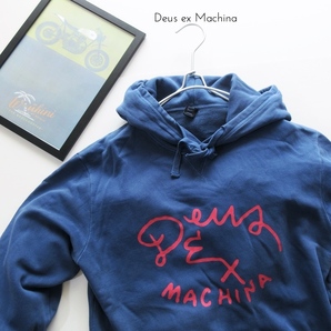 【DEUS EX MACHINA デウス エクス マキナ】ロゴ スウェットパーカー オーバーサイズ!! （ロンハーマン扱いブランド JASON HOODIE）の画像1