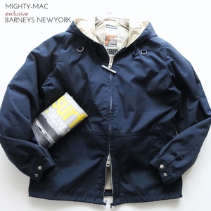 【MIGHTY MAC マイティマック × BARNEYS NEWYORK バーニーズ】定番 ARO DECK 別注 ヨットパーカー ネイビー!! （65/35 T-BAR フーディー）