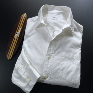 【Ron Herman California ロンハーマン】ワンランク上のサーフスタイル◎ コットン ホワイトシャツ M~L相当サイズ!! （MADE IN JAPAN）の画像8
