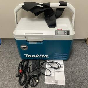 【B-13627】 1円スタート Makita マキタ 充電式保冷温庫 CW003G 40Vmax 7L クーラーボックス コード付き 通電確認済み