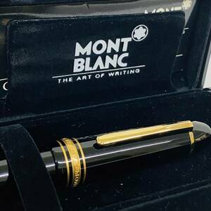 【IK-27534】1円～ 万年筆 Mont Blanc モンブラン マイスターシュテック ペン先 14K meisterstuck 筆記未確認