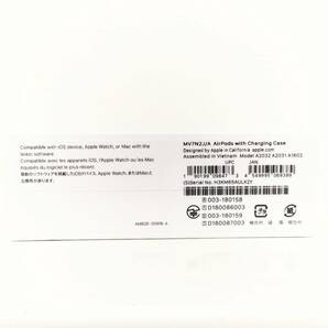 【IK-27638】1円～ Apple AirPods（第2世代） MV7N2J/A 未使用未開封 ワイヤレスイヤホン ライトニング端子 参考上代:１９，８００円の画像4