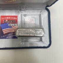 【B-13682】 1円スタート Zippo AMERICA 220th ANNIVERSARY ZIPPO LIMITED EDITION アメリカ建国 220周年 限定版 シルバー 箱付き_画像4