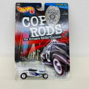 【IK-27810】1円～ HOTWHEELS MATTEL COP RODS POLICE DEPT TUCSON AZ 未開封品 長期保管