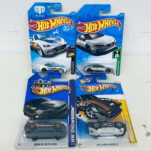 【IK-27839】1円～ HOTWHEELS NISSAN SKYLINE GT-R R34 MAZDA RX-7 2012 NIGHTBURNERZ NISSAN LEAF NISMO RC 02 未開封 長期保管品 現状品