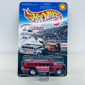 【IK-27843】1円～ HOTWHEELS MATTEL S COOL BUS PENSKE Auto center 未開封 長期保管品 現状品の画像1