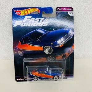 【IK-27869】1円～ HOTWHEEL FAST＆FURIOUS 5台セット ワイルドスピード RX-3 C210 2000GT-X FAIRLADY Z CILVIA ワイスピ 長期保管品の画像5