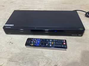 [11-81]TOSHIBA Toshiba Blue-ray диск магнитофон REGZA Regza DBR-W509 электризация проверка только OK с дистанционным пультом б/у товар 