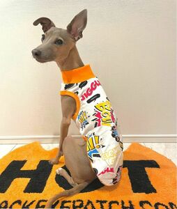 犬服 イタグレ服 アメリカン コミック tシャツ S M L XL 2XL 3XL かわいい 小型犬 中型犬 大型犬 春 夏 