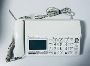 動作品 Panasonic/パナソニック 電話機 固定 ファックス デジタルコード 【KX-PD301-W】