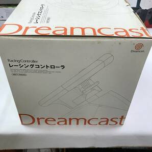 gx655 送料無料！動作品 Dreamcast ドリームキャスト ドリキャス レーシングコントローラ HKT-7400の画像10