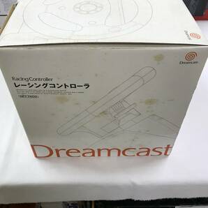 gx655 送料無料！動作品 Dreamcast ドリームキャスト ドリキャス レーシングコントローラ HKT-7400の画像9