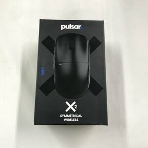 gx669 送料無料！動作品 pulsar X2 Mini ワイヤレス ゲーミングマウス ブラック PX201ｓ PAW3395