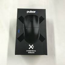 gx669 送料無料！動作品 pulsar X2 Mini ワイヤレス ゲーミングマウス ブラック PX201ｓ PAW3395_画像1